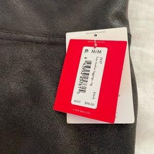 Brand new Spanx leather leggings size M